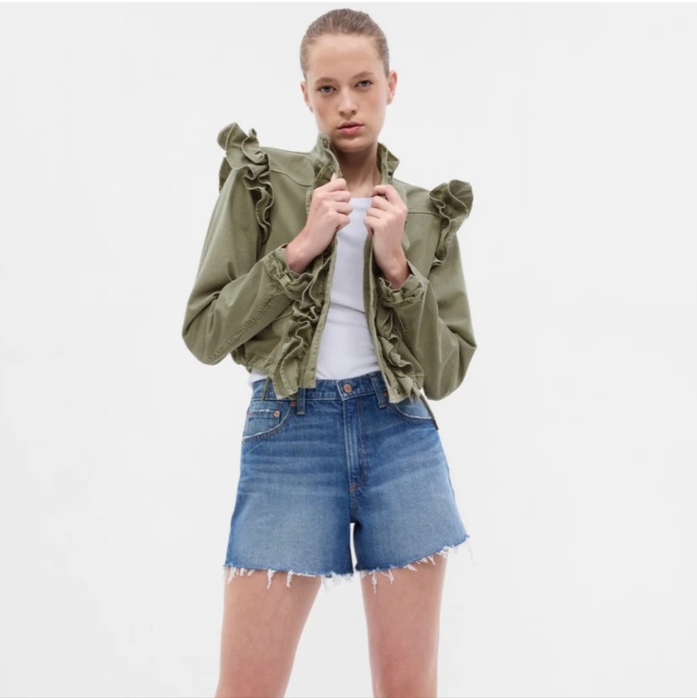 Loveshackfancy Utility Jacket Size S - image 1